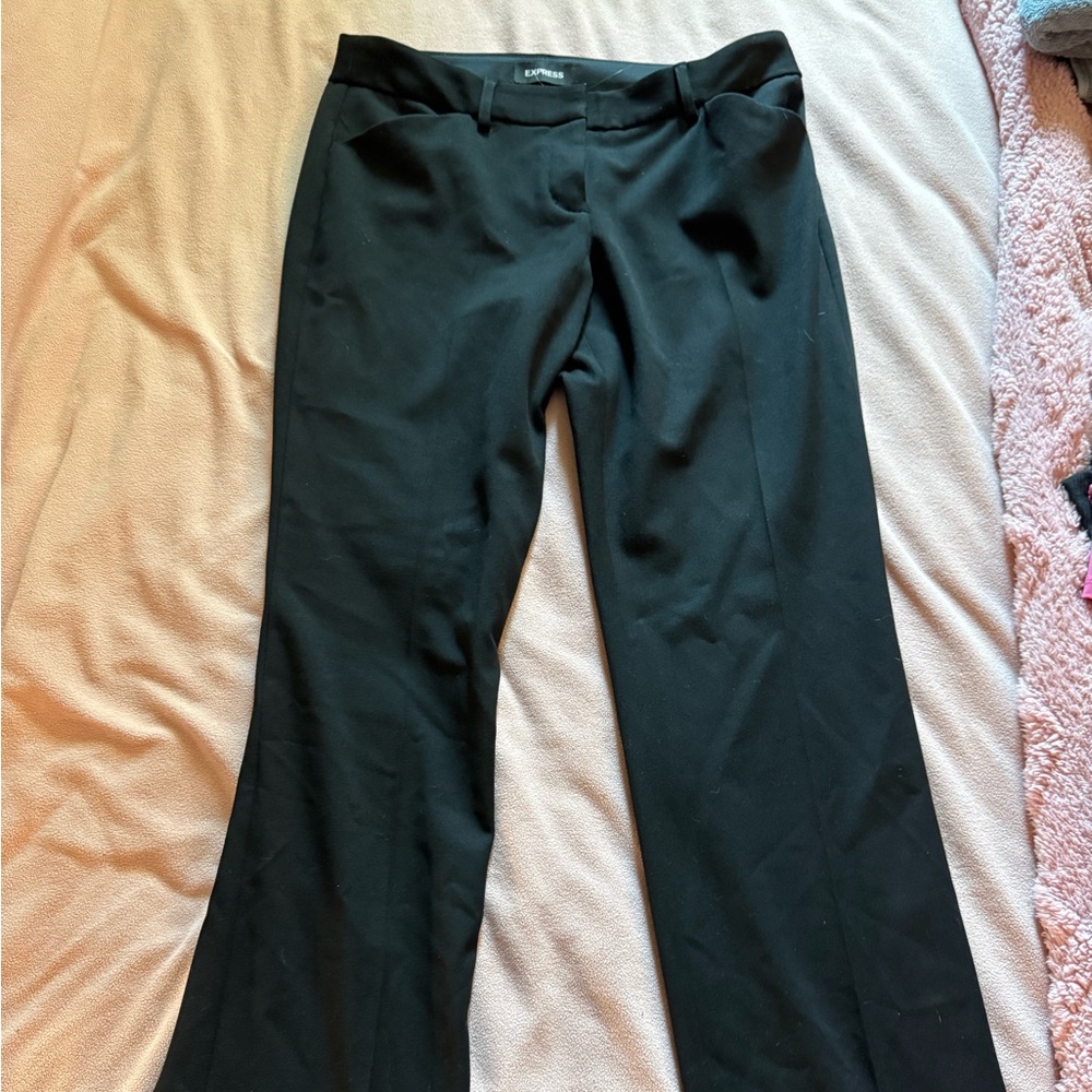 Express Black Boot Cut Flare Pants